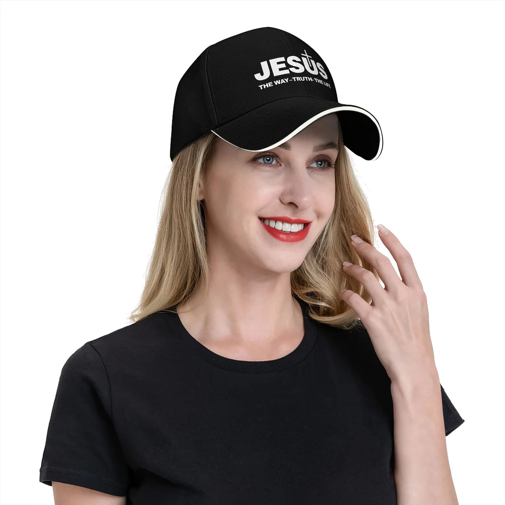 Jesus Cross Dad Cap