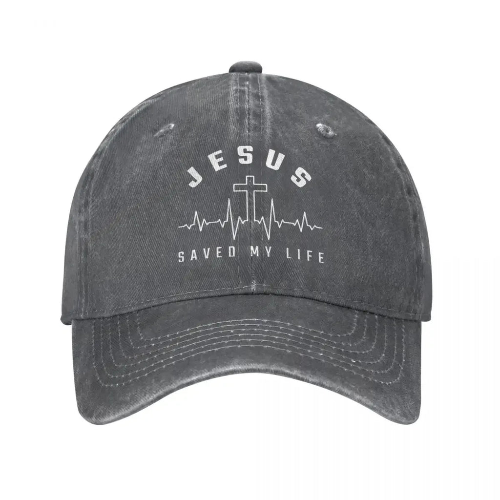 Jesus Saved My Life Cap
