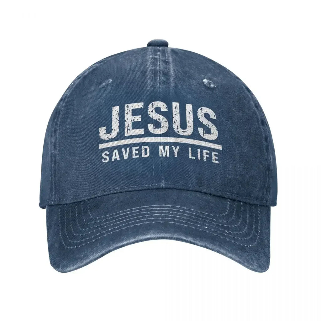 Jesus Saved My Life Hat