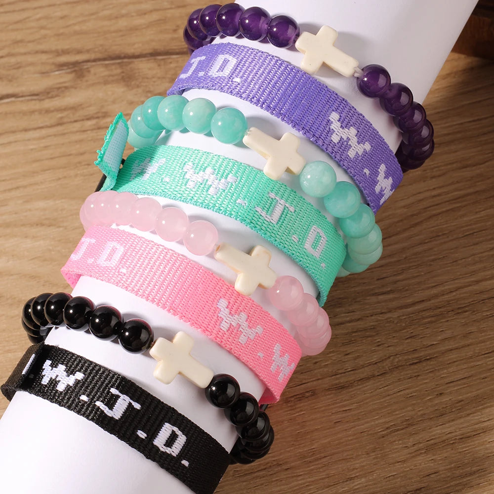 WWJD Bracelet Set