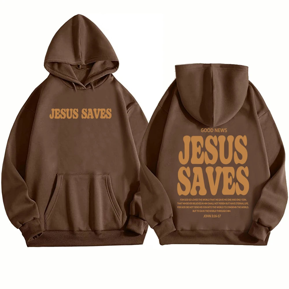 Jesus Saves Hoodie