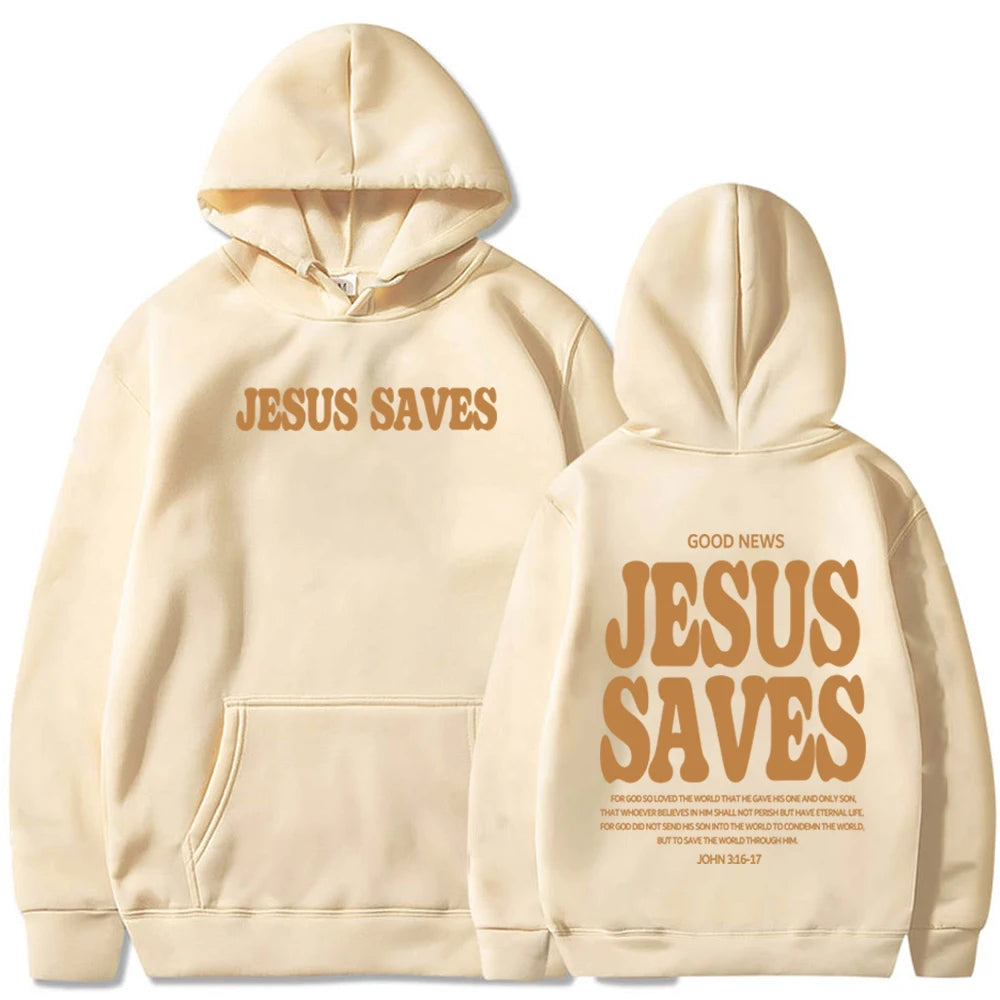 Jesus Saves Hoodie