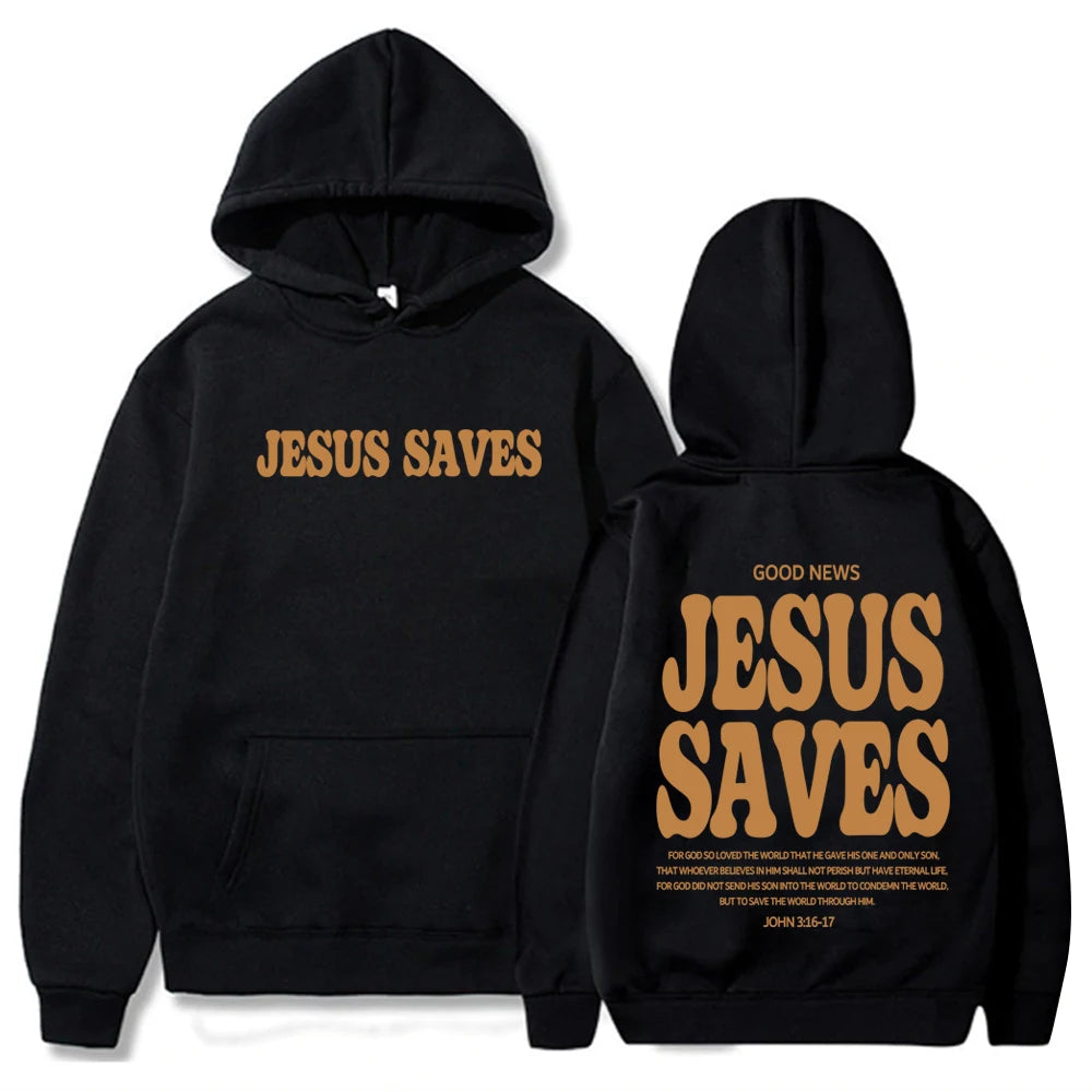 Jesus Saves Hoodie