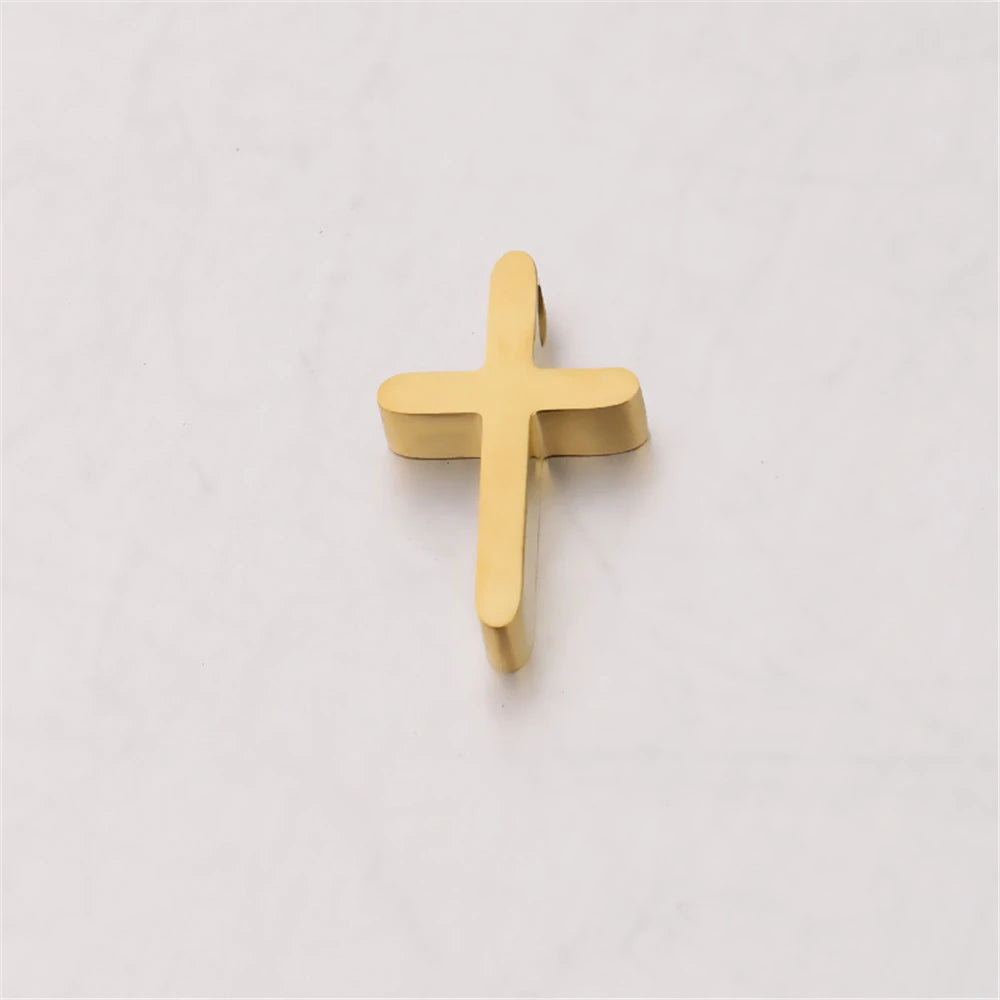 Small Jesus Cross Necklace
