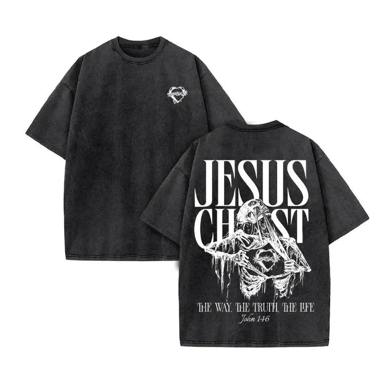 Jesus Vintage Oversized Tee