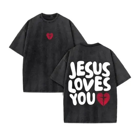 Y2K Christian Wash Tee