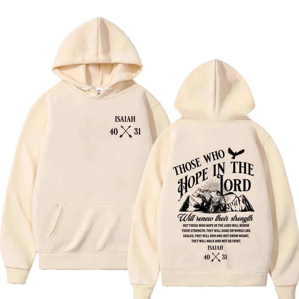 Jesus Letter Hoodie