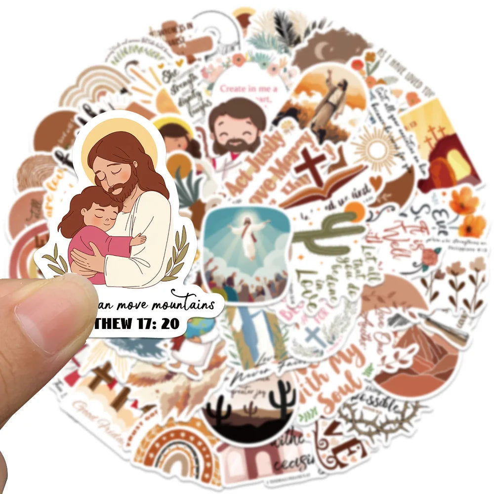 Inspirational Jesus Stickers