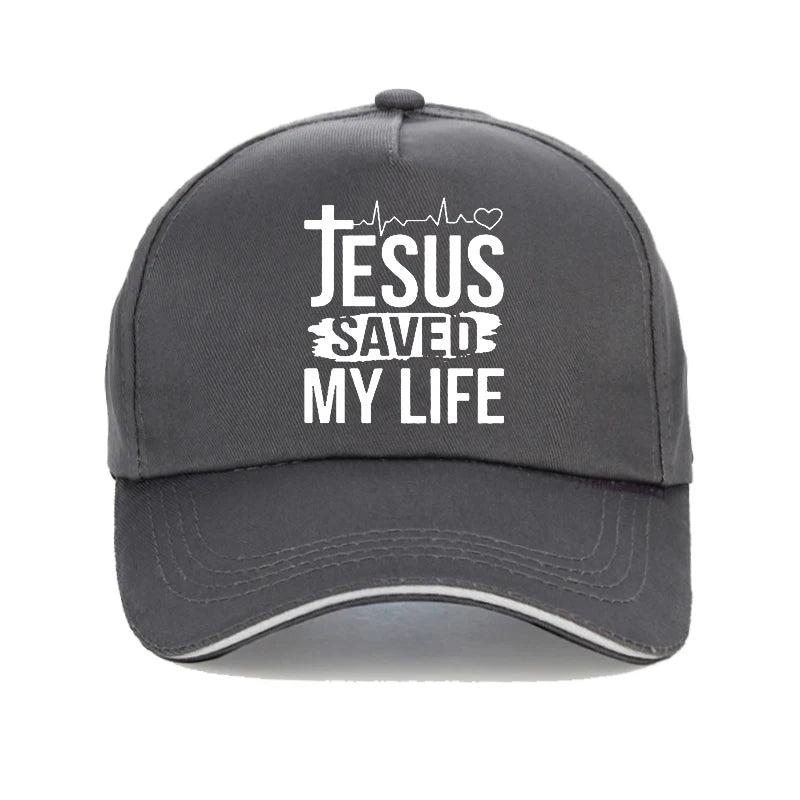 Jesus Saved My Life Cap