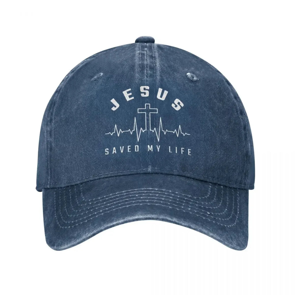 Jesus Saved My Life Cap