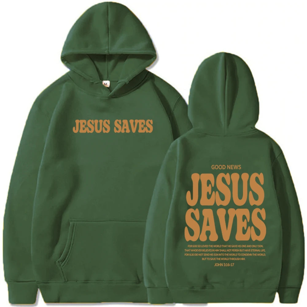 Jesus Saves Hoodie