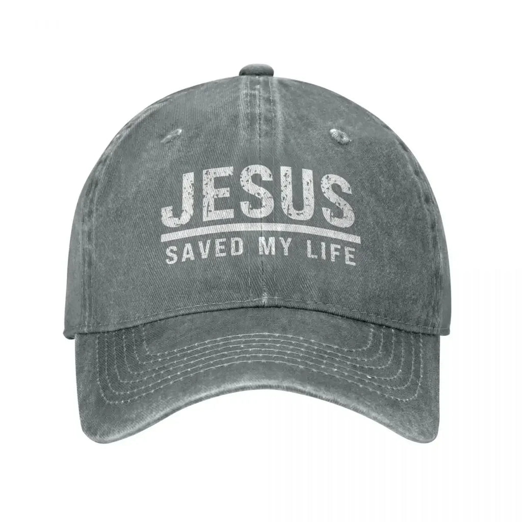Jesus Saved My Life Hat