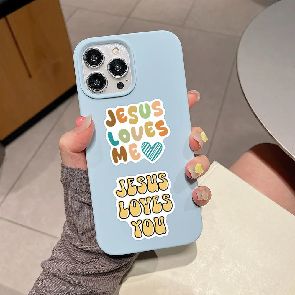 Jesus Loves You Stickers