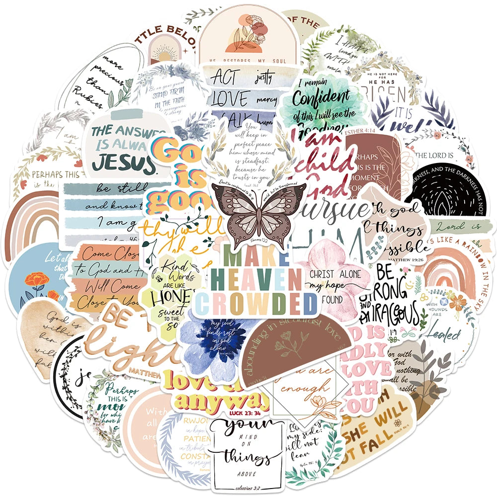 Jesus Cross Stickers