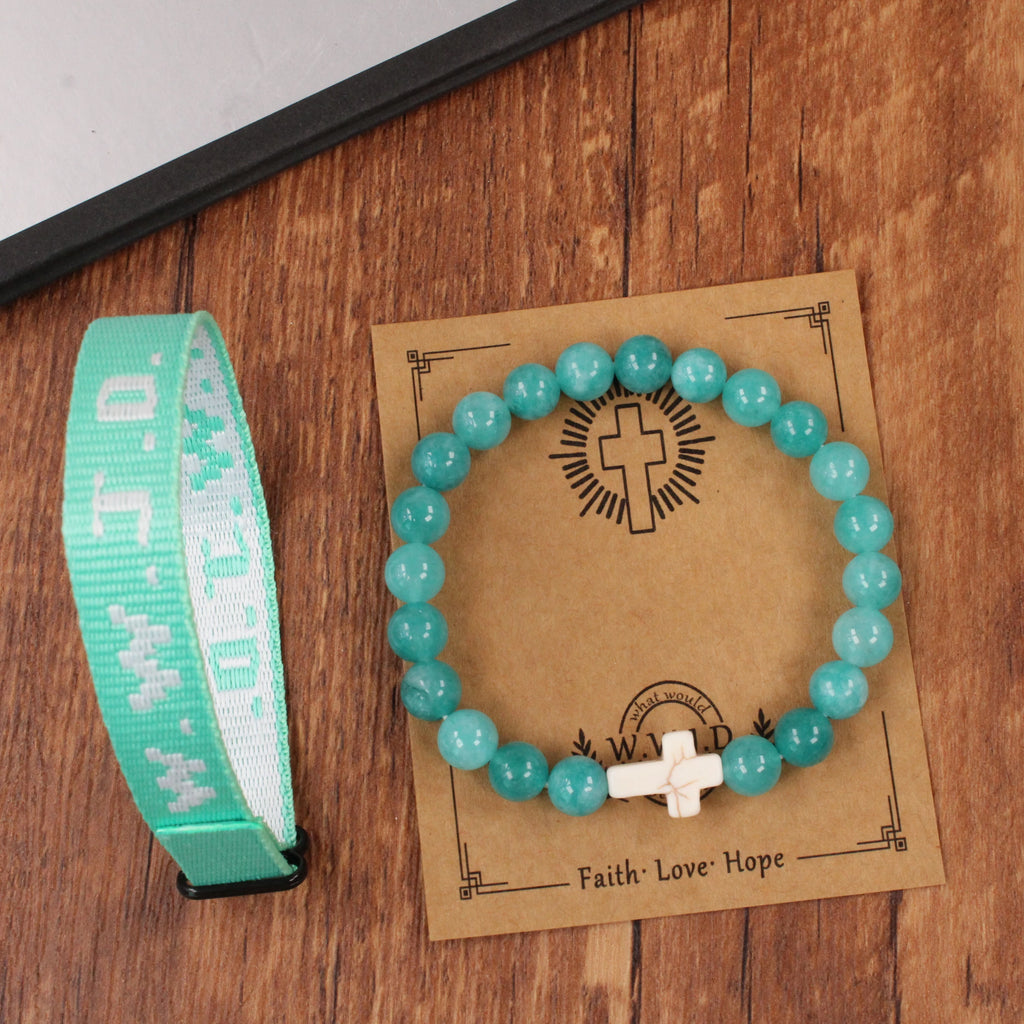 WWJD Bracelet Set