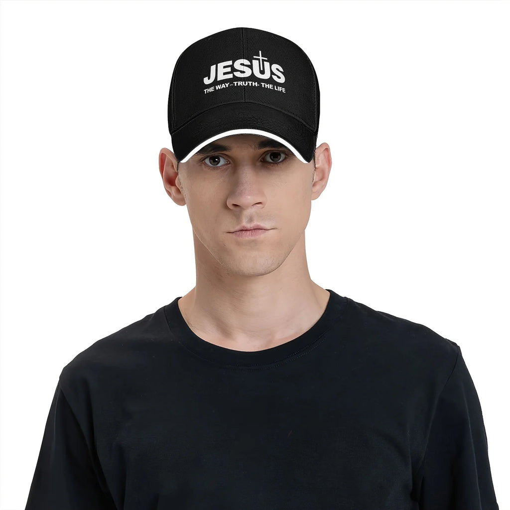 Jesus Cross Dad Cap