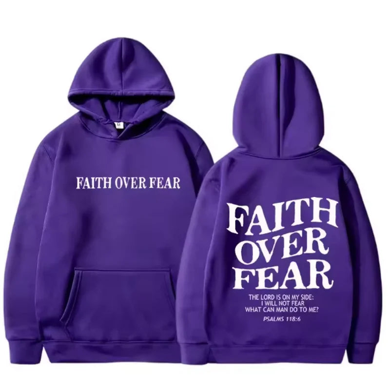 Faith Over Fear Pullover