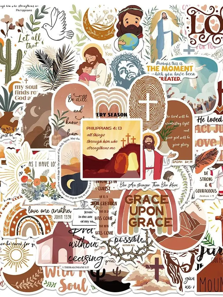 Inspirational Jesus Stickers