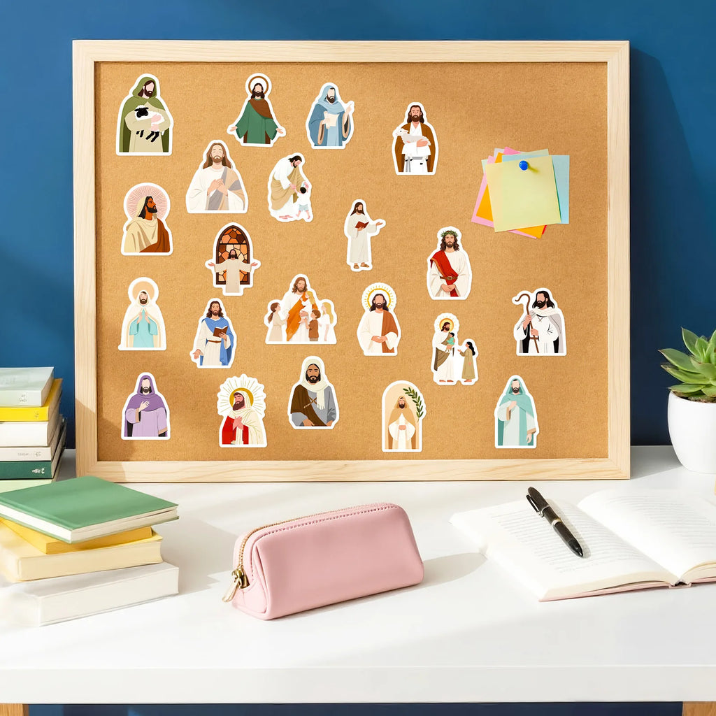Aesthetic Jesus Stickers