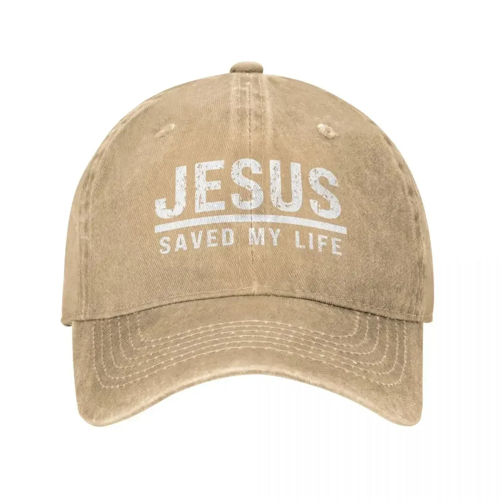 Jesus Saved My Life Hat