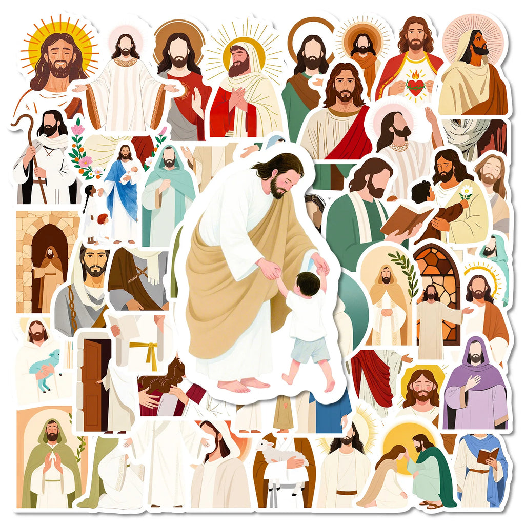 Aesthetic Jesus Stickers