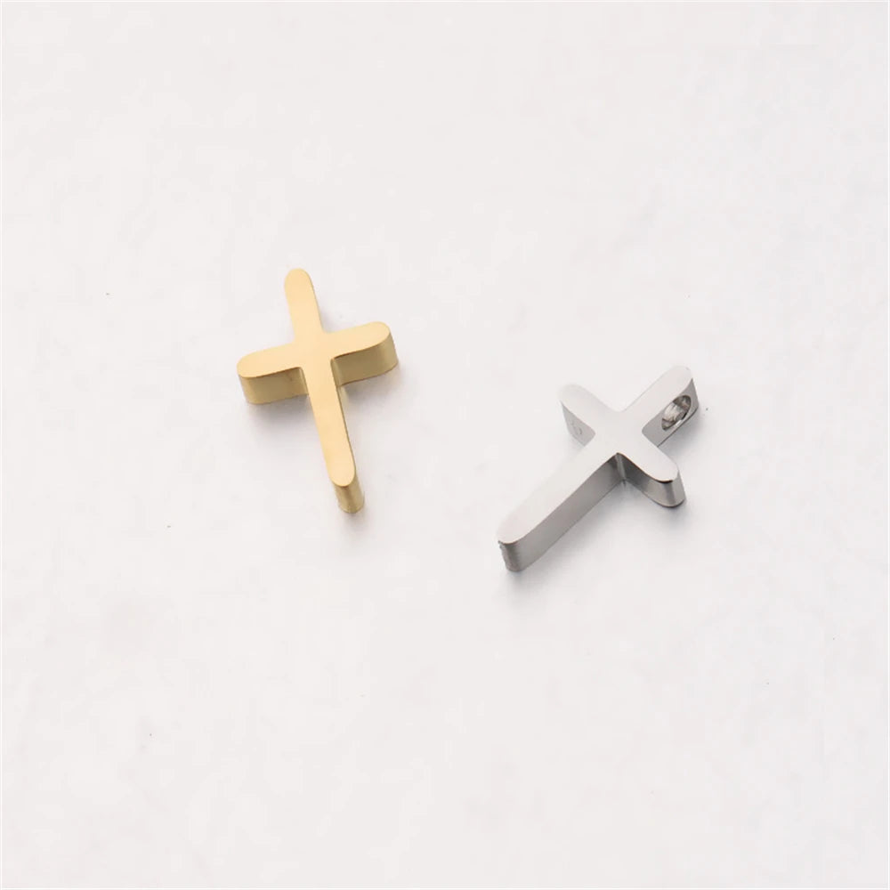 Small Jesus Cross Necklace