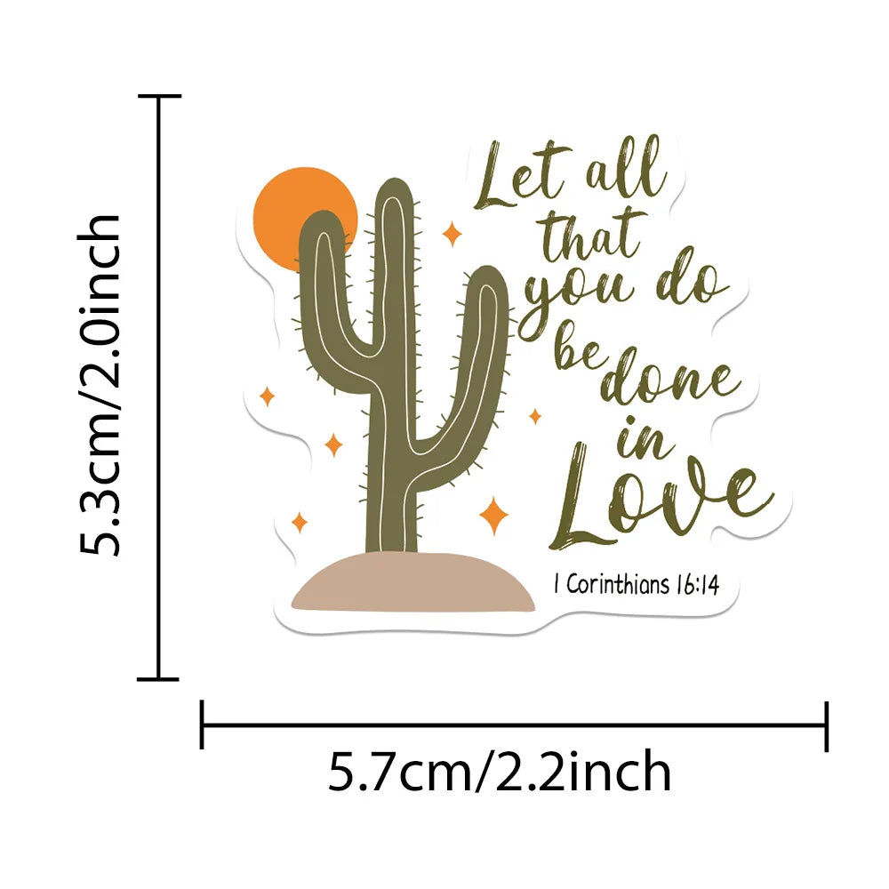 Inspirational Jesus Stickers