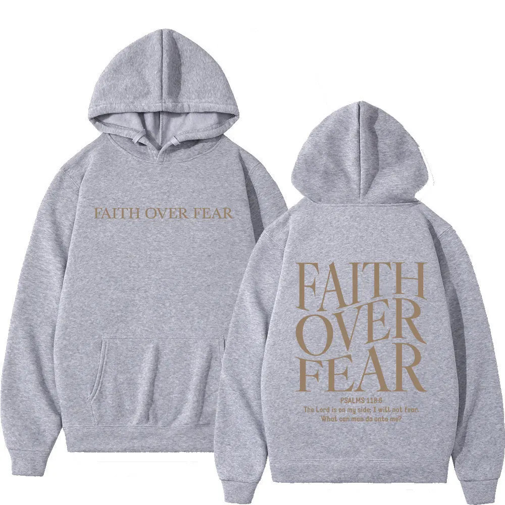 Faith Over Fear Oversized Hoodie