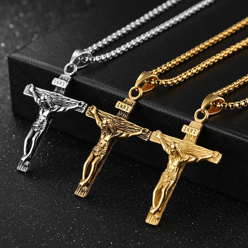 Stainless Cross Necklace