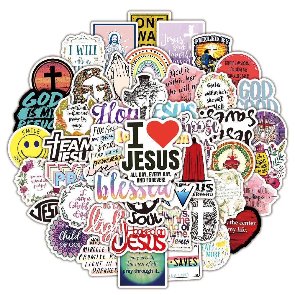 Jesus Prayer Stickers Set