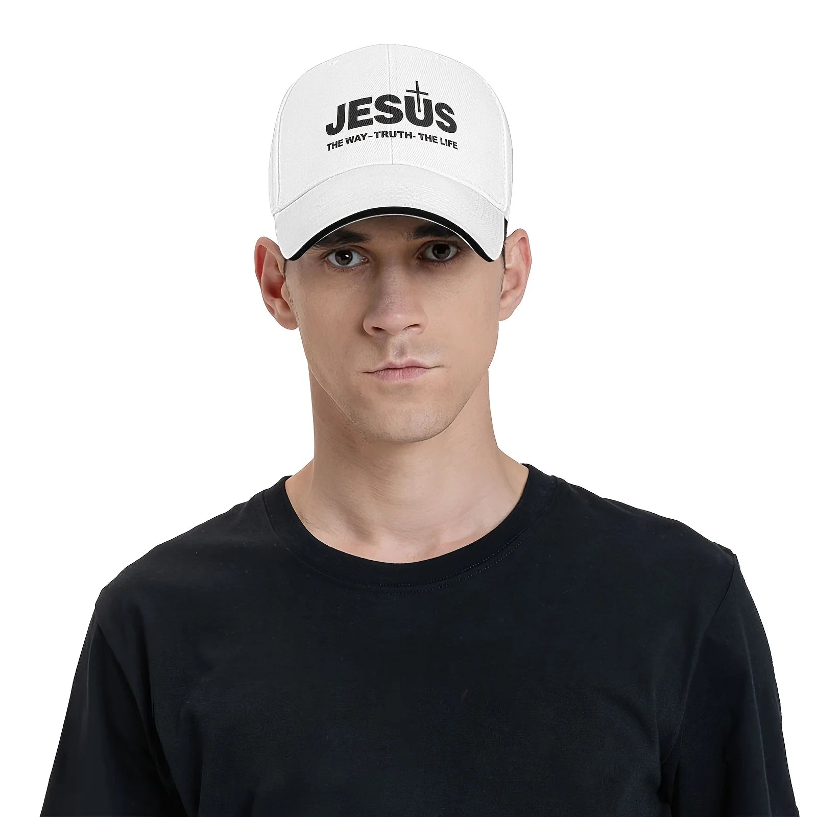 Jesus Cross Dad Cap