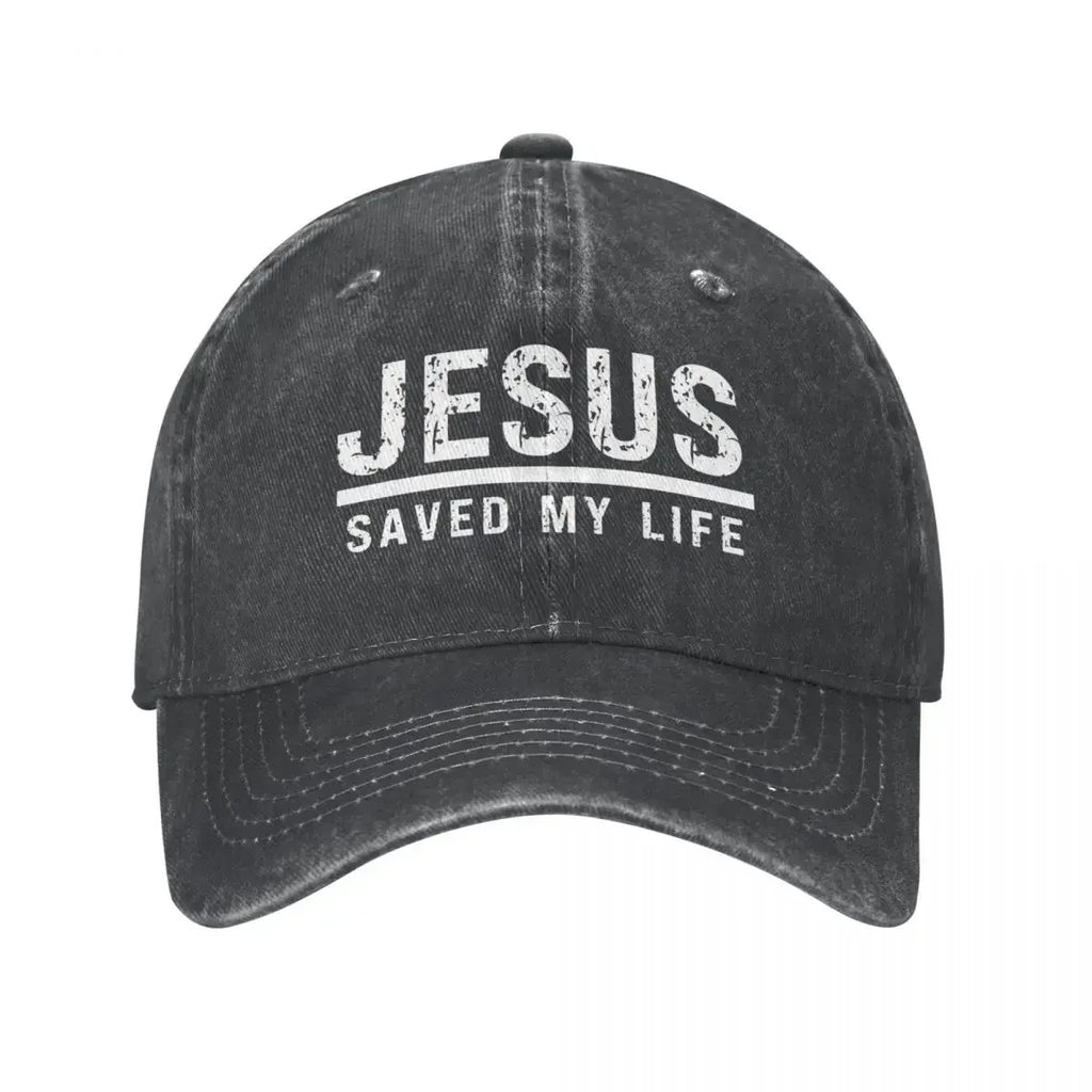 Jesus Saved My Life Hat