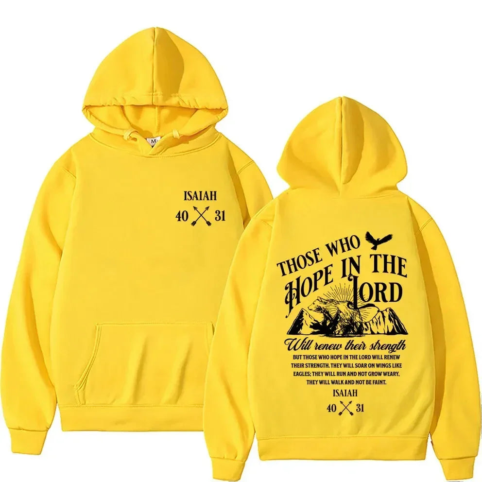 Jesus Letter Hoodie