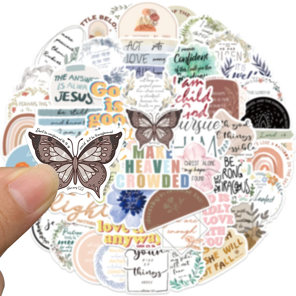 Jesus Cross Stickers